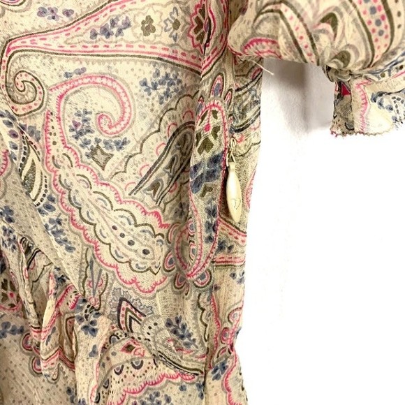 Y2k Juicy Couture Sheer Ruffle Mini Dress - Picture 8 of 12